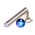 AA UV Keyring Torch Pet Urine Light Black Light UV Keychain Flashlight